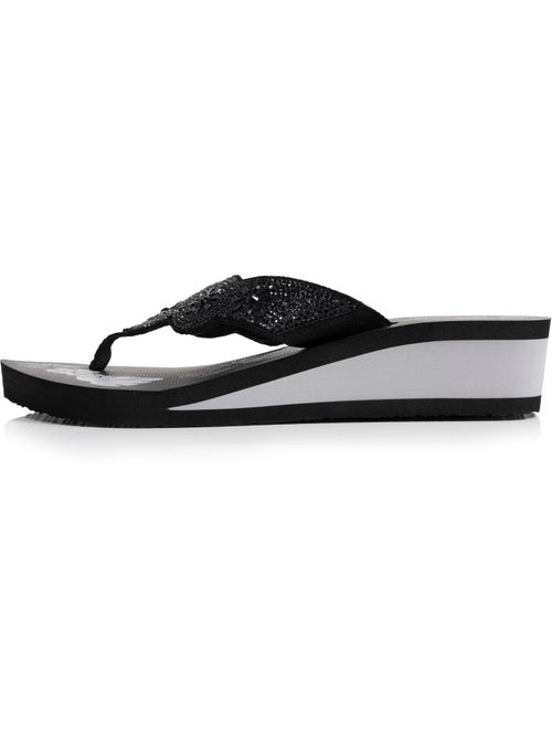 Infradito Tacco di 4 cm, suola comoda e leggera, sandalo da spiaggia, sandalo da Isotoner - Kiabi Infradito Tacco di 4 cm, suola comoda e leggera, sandalo da spiaggia, sandalo da Isotoner - Kiabi