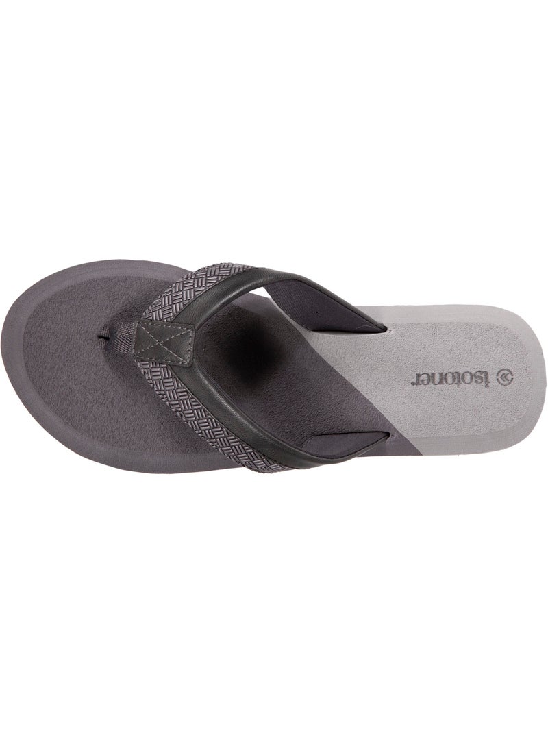 Infradito ultra confortevole e chic, suola ultra morbida isotoner Grigio - Kiabi