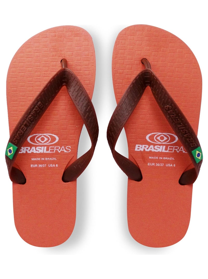 Infradito unisex Brasileras suola in gomma antiscivolo Arancione - Kiabi