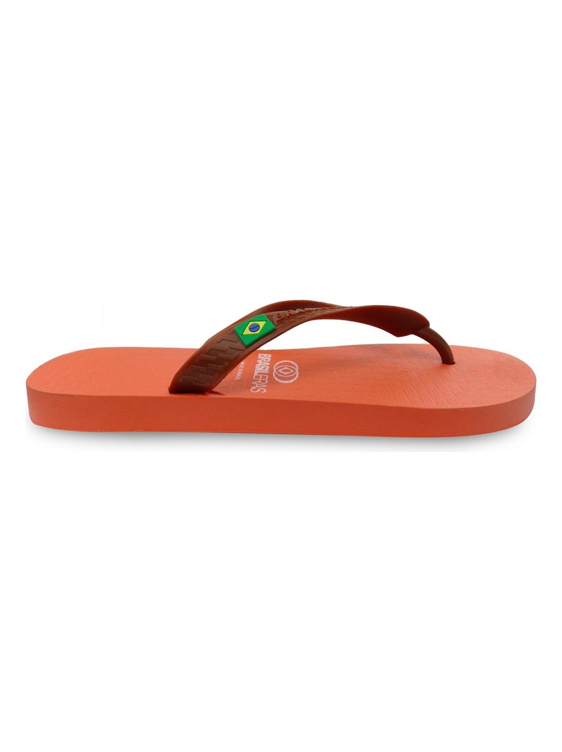 Infradito unisex Brasileras suola in gomma antiscivolo Arancione - Kiabi