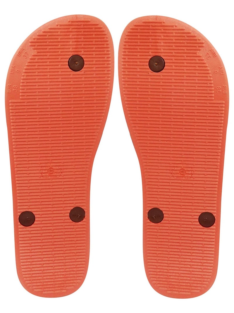 Infradito unisex Brasileras suola in gomma antiscivolo Arancione - Kiabi