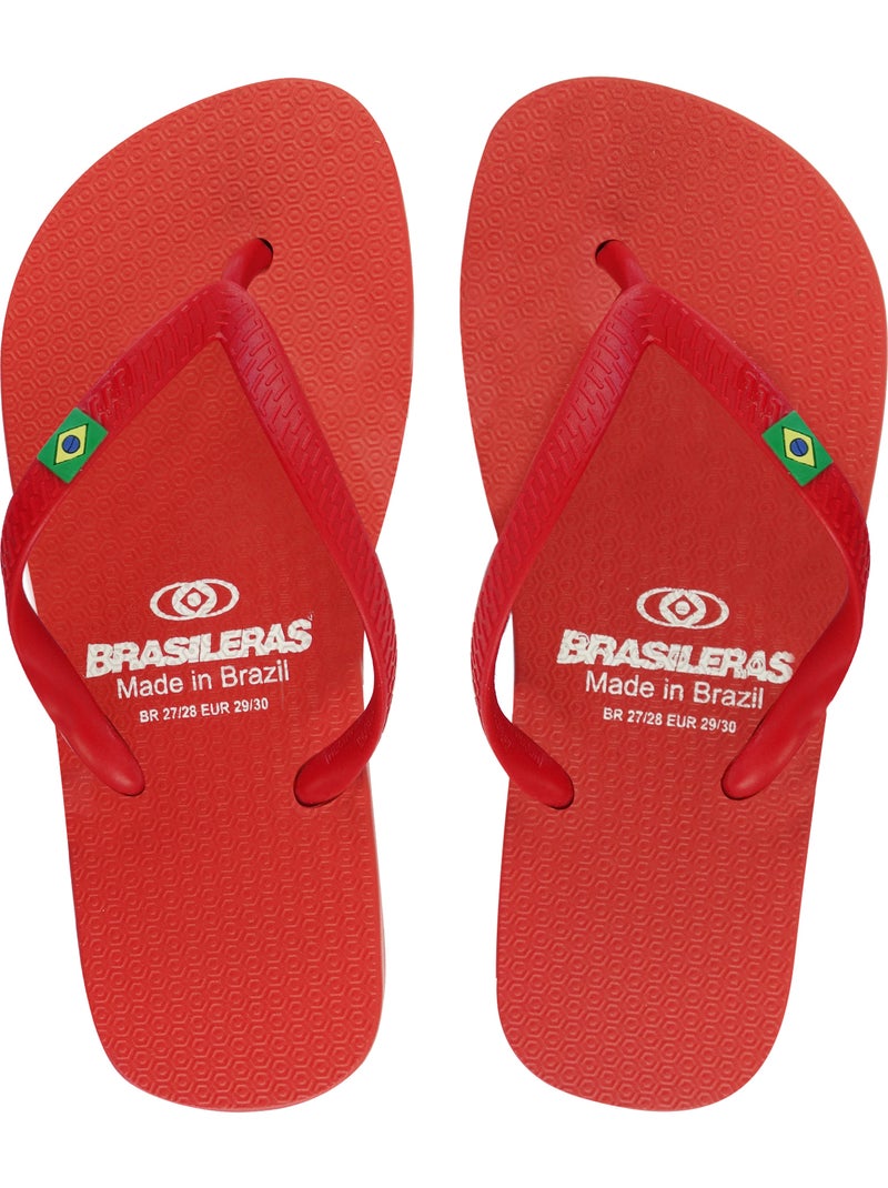 Infradito unisex Brasileras suola in gomma antiscivolo Rosso - Kiabi