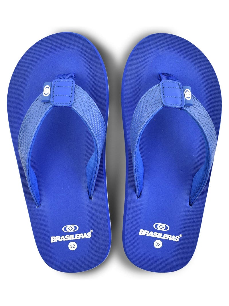 Infradito unisex Brasileras suola in gomma Blu reale - Kiabi