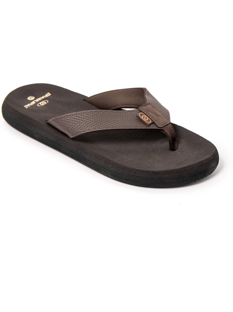 Infradito uomo Brasileras suola in gomma Marrone - Kiabi
