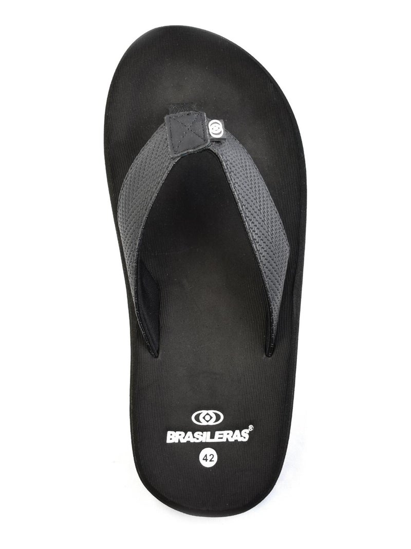 Infradito uomo Brasileras suola in gomma Nero - Kiabi
