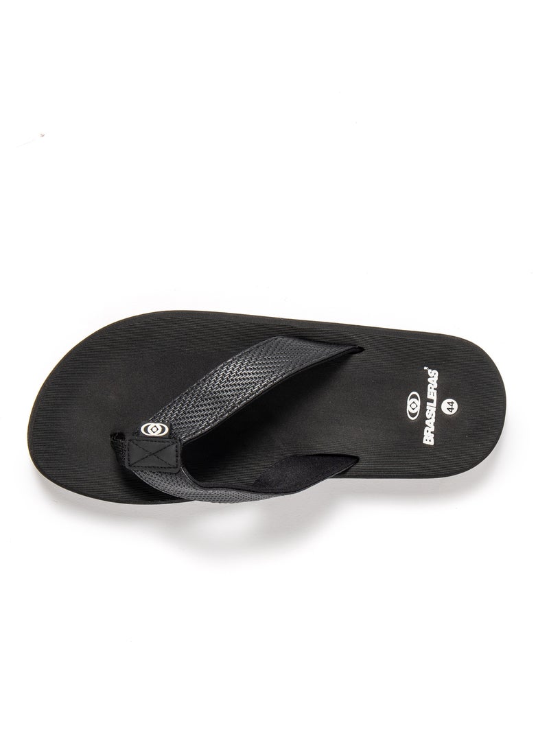 Infradito uomo Brasileras suola in gomma Nero - Kiabi