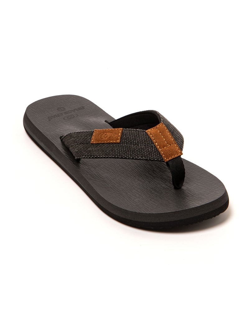 Infradito uomo Brasileras suola in gomma Nero - Kiabi