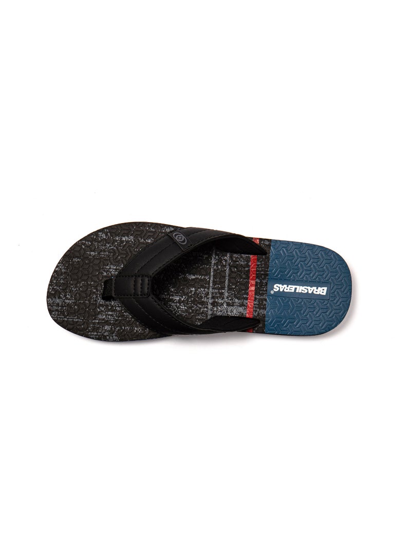 Infradito uomo Brasileras suola in gomma Nero - Kiabi
