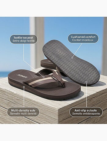 Infradito Uomo Comfort Multi-Densità Suola Spessa Antiscivolo OZABI