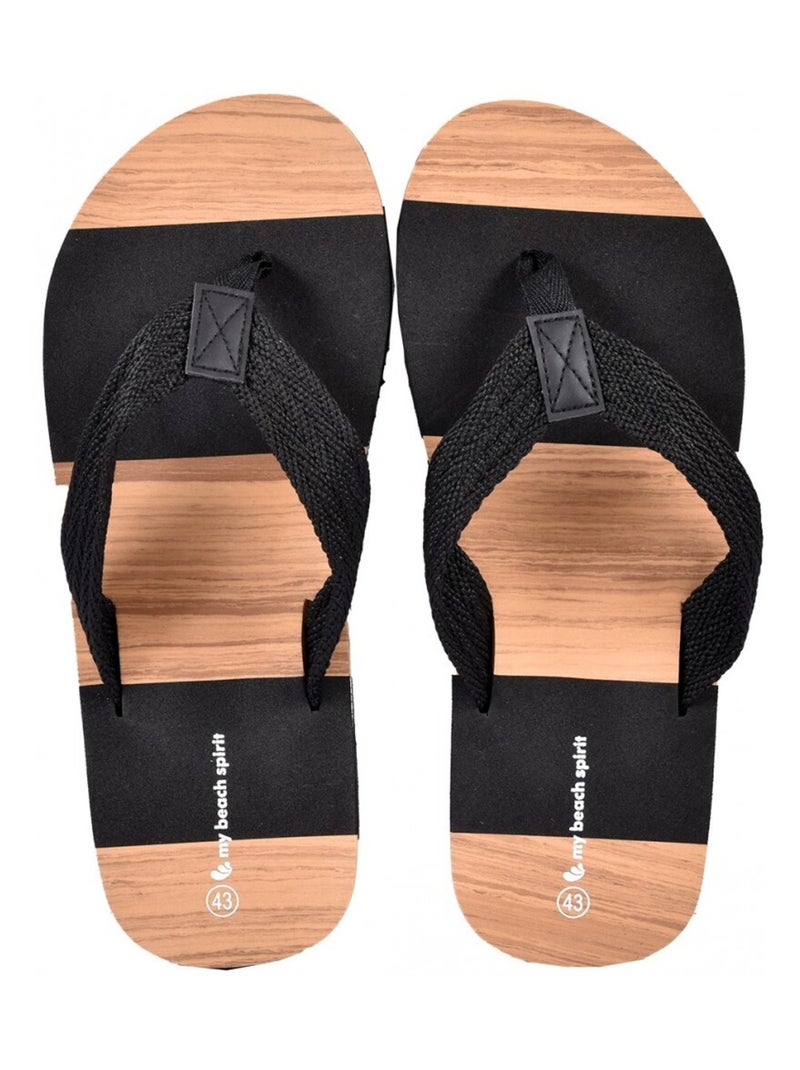 Infradito Uomo Moda Nero - Kiabi