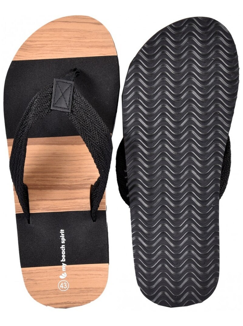 Infradito Uomo Moda Nero - Kiabi