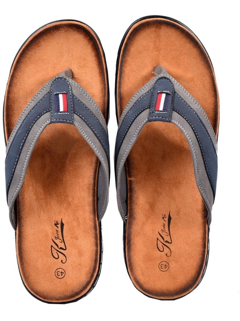 Infradito Uomo PREMIUM Blu marino - Kiabi