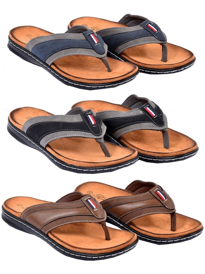 Infradito Uomo PREMIUM Blu marino - Kiabi
