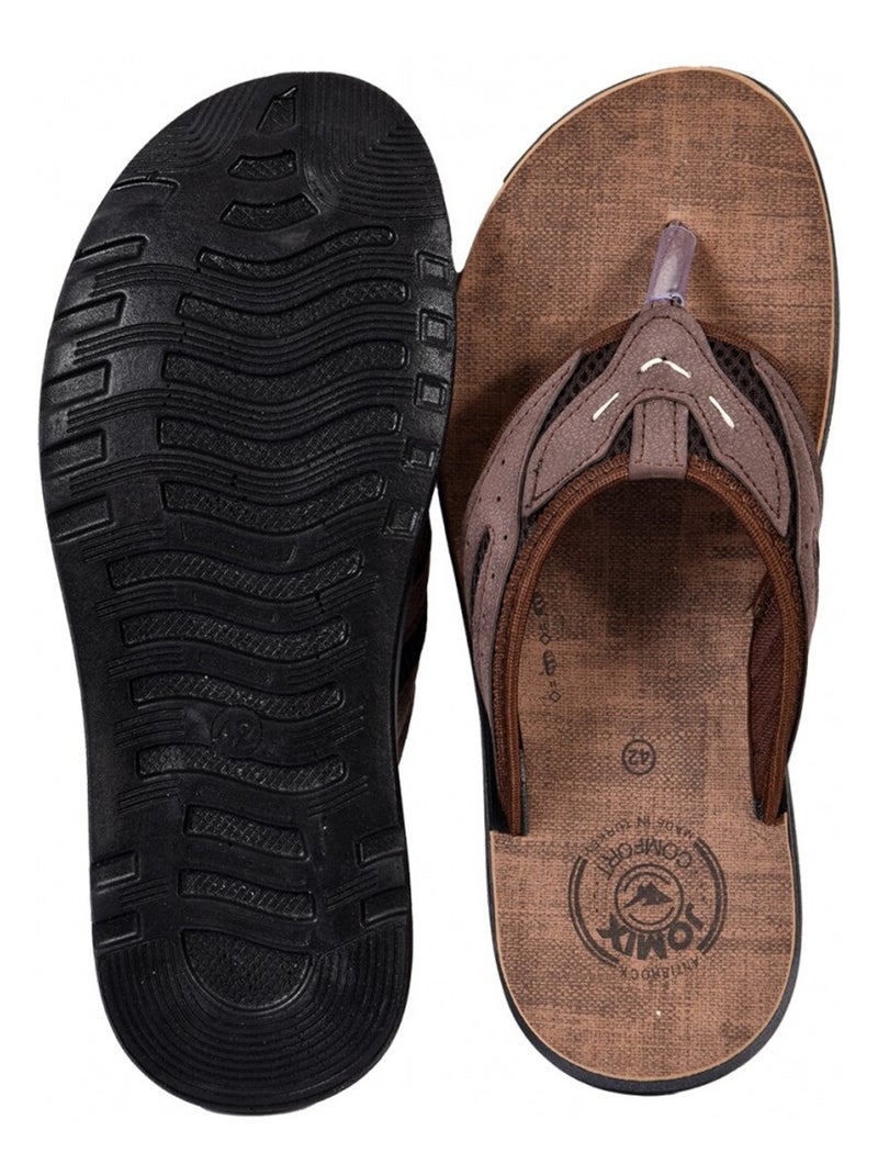 Infradito Uomo PREMIUM Marrone - Kiabi