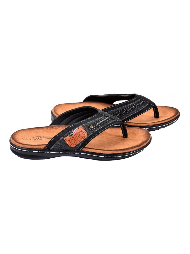 Infradito Uomo PREMIUM Nero - Kiabi