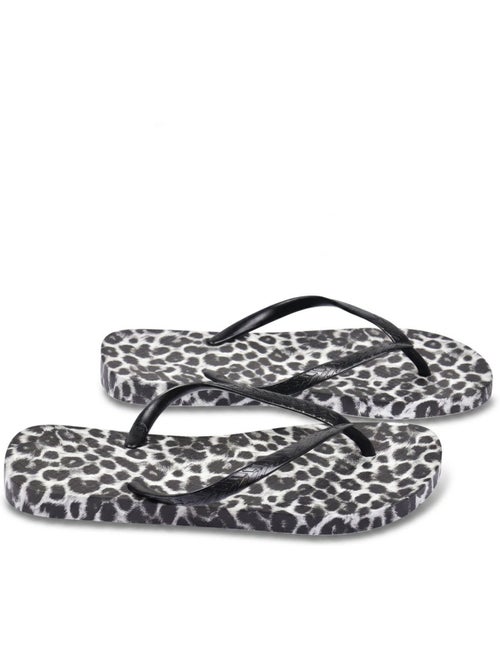 Infradito Uomo Stampa Leopardo Gomma OZABI - Kiabi Infradito Uomo Stampa Leopardo Gomma OZABI - Kiabi