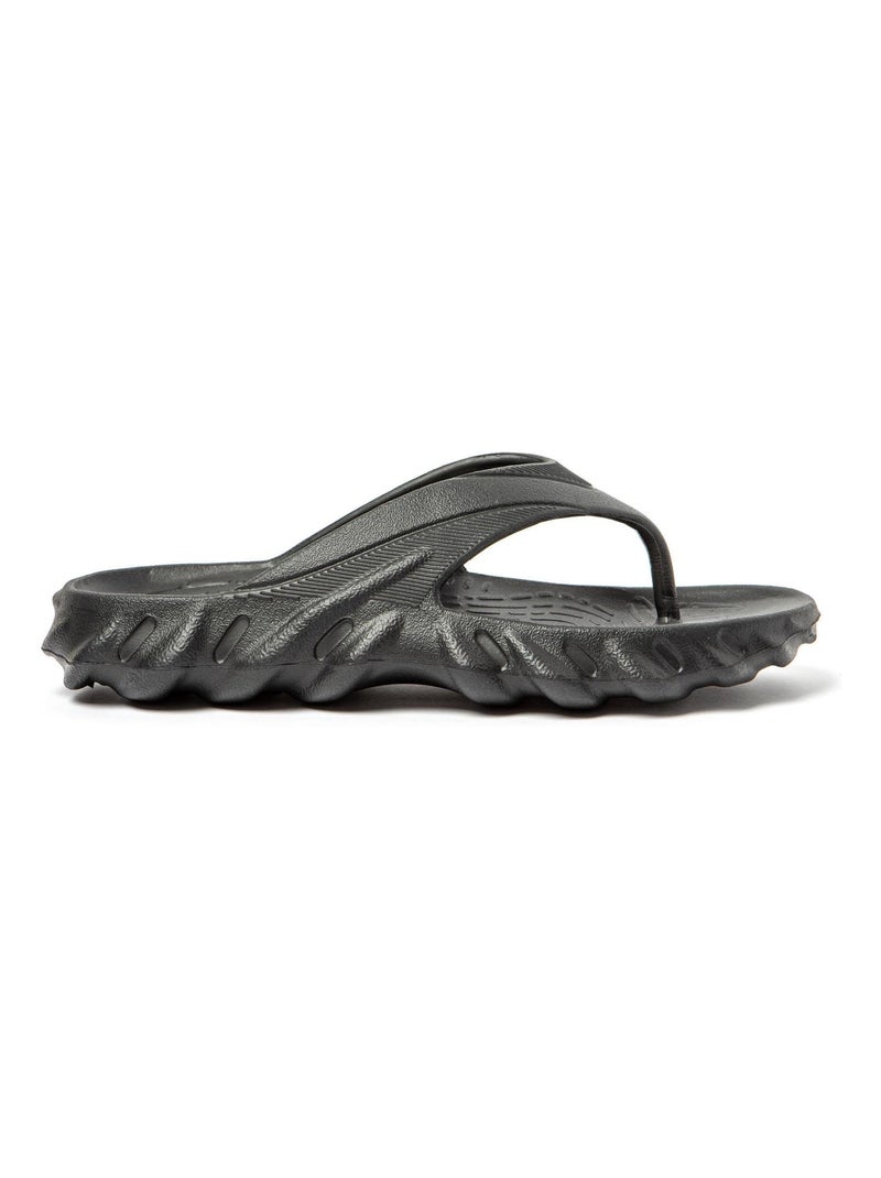 Infradito uomo suola in gomma Nero - Kiabi