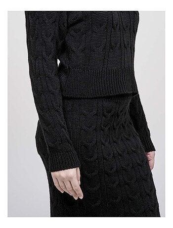 Insieme in maglia pull + gonna XALABA