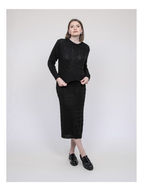 Insieme in maglia pull + gonna XALABA - Kiabi