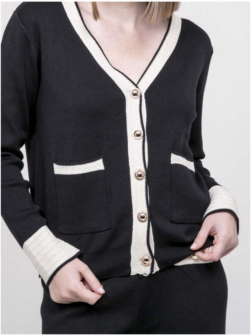 Insieme pantalone in maglia ELINE Nero - Kiabi