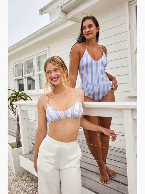 Irene top bikini a righe penti - Kiabi