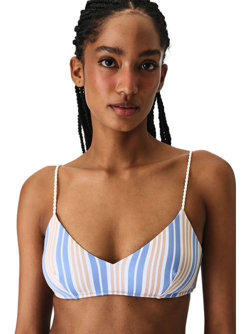 Irene top bikini a righe penti - Kiabi
