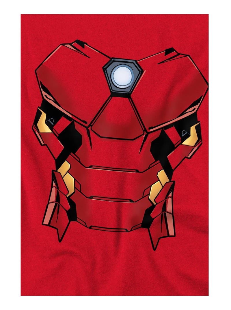 Iron Man Maglietta Costume Uomo Rosso - Kiabi
