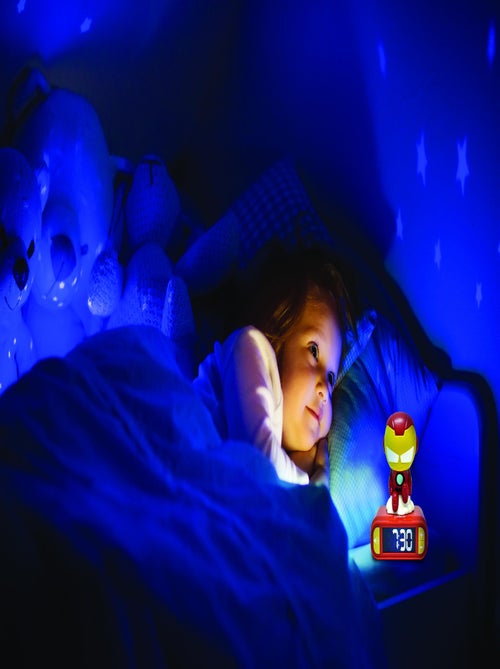 Iron Man Sveglia notturna con suoni - Kiabi
