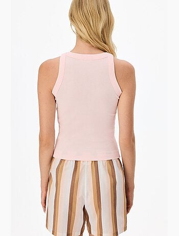Isla set pigiama shorts a righe penti