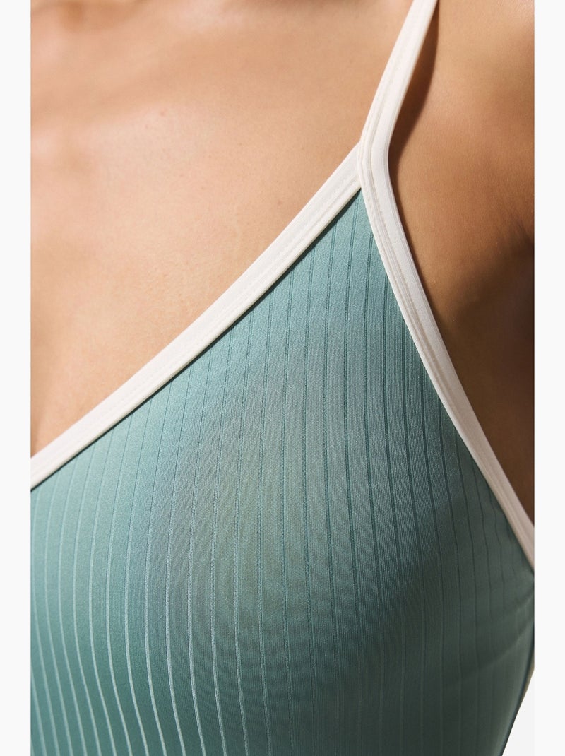 Ivy costume da bagno con imbottitura removibile penti Verde menta - Kiabi