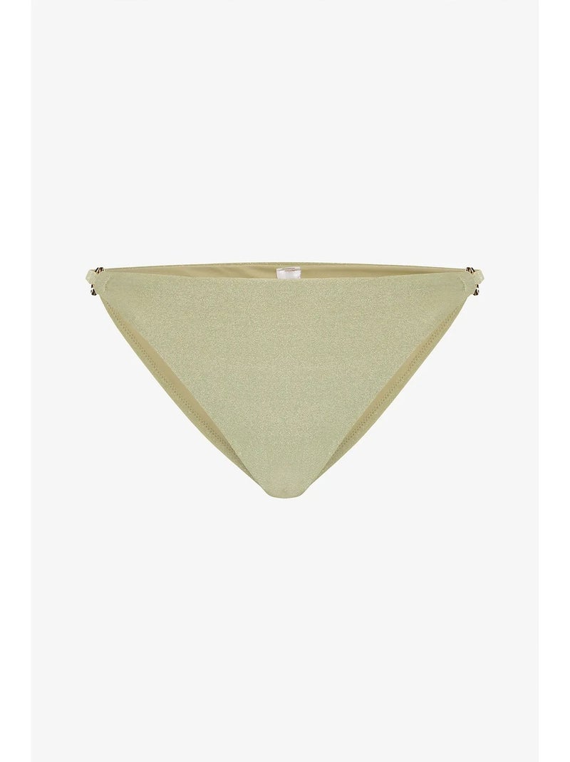 Jadira slip bikini con fibbia laterale penti Verde menta - Kiabi