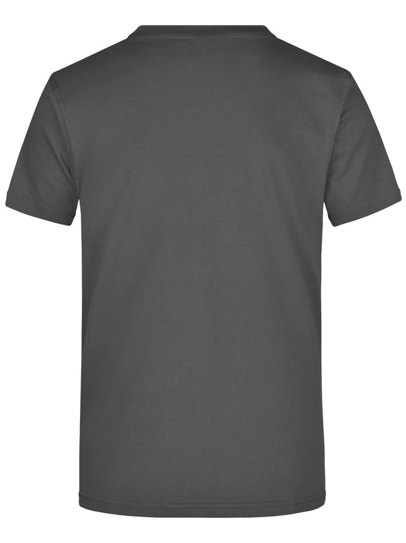 James and Nicholson Maglietta Girocollo Adulto Unisex Nero - Kiabi