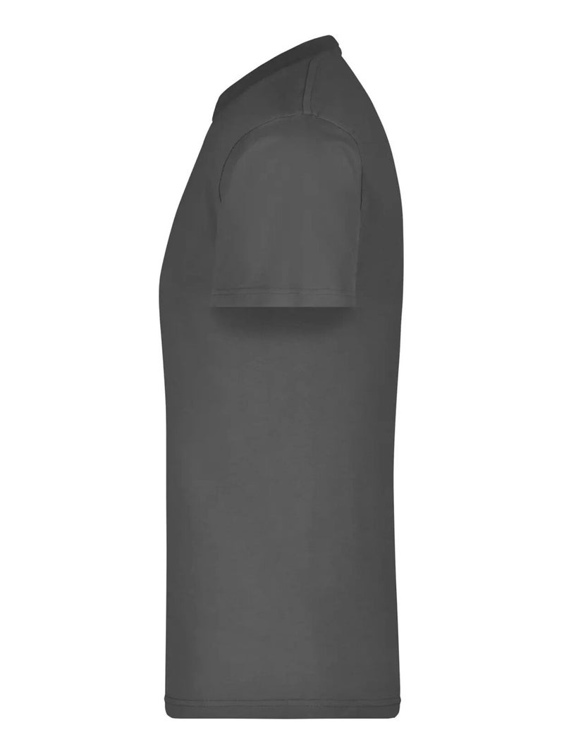 James and Nicholson Maglietta Girocollo Adulto Unisex Nero - Kiabi
