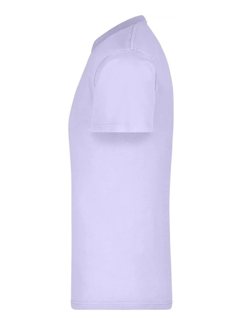 James and Nicholson Maglietta Girocollo Adulto Unisex Viola - Kiabi