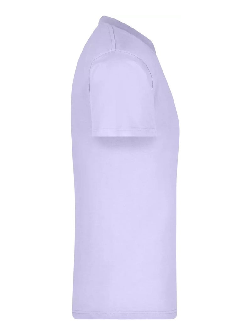 James and Nicholson Maglietta Girocollo Adulto Unisex Viola - Kiabi