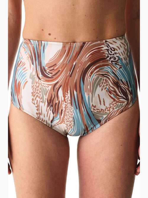 Janet slip bikini a vita alta penti - Kiabi