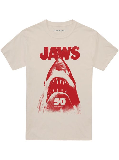 Jaws Poster Maglietta 50° Squalo Adulto Unisex - Kiabi