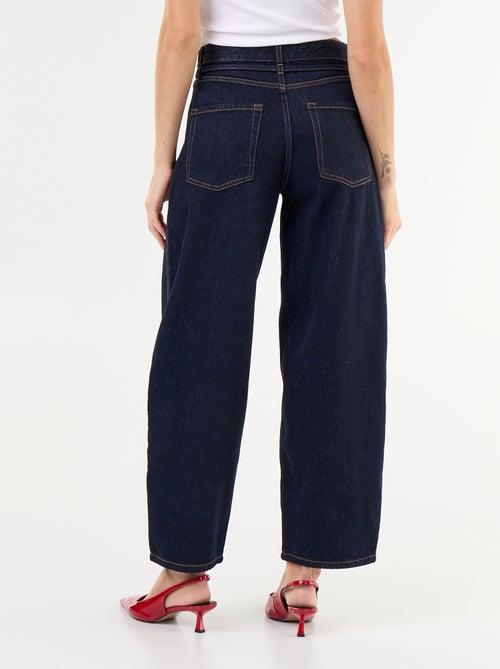 Jean barrel con cintura da annodare - Kiabi