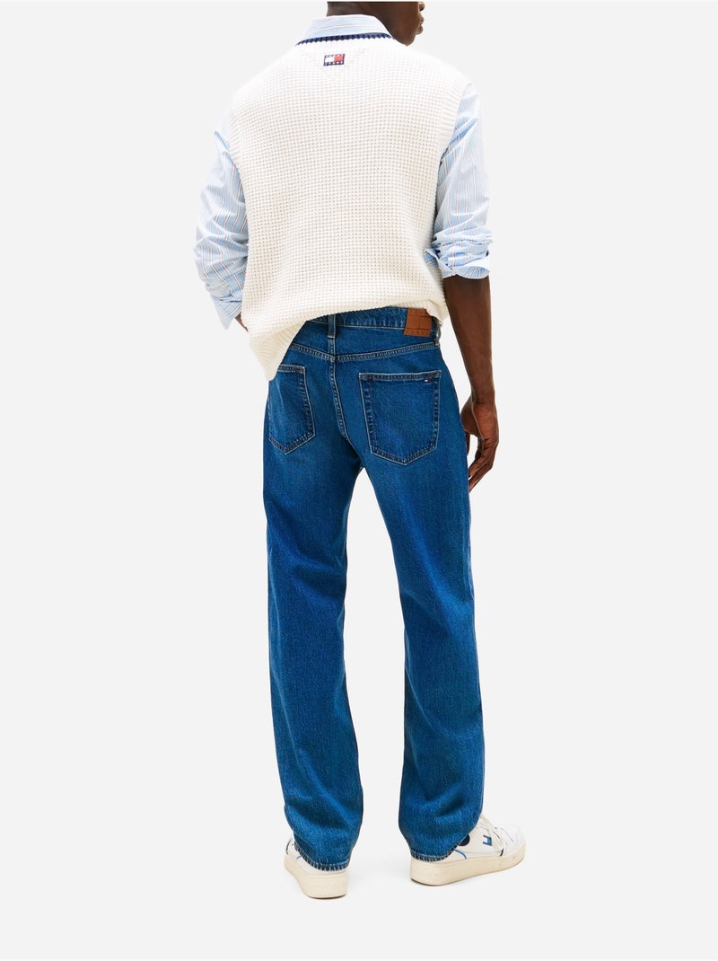 Jeans a gamba dritta - Tommy jeans Blu scuro - Kiabi