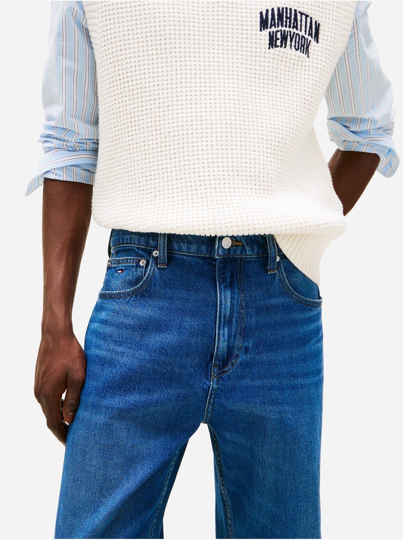 Jeans a gamba dritta - Tommy jeans Blu scuro - Kiabi