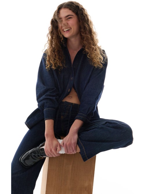 Jeans a gamba dritta penti - Kiabi Jeans a gamba dritta penti - Kiabi