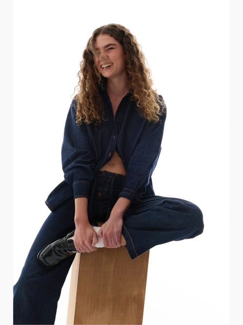 Jeans a gamba dritta penti - Kiabi Jeans a gamba dritta penti - Kiabi
