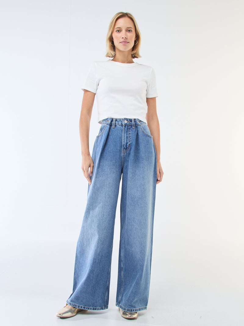 Gang Jeans Larghi Blu: I Tuoi Nuovi Pantaloni Cargo Comodi E Alla Moda, Look Urbano - 3