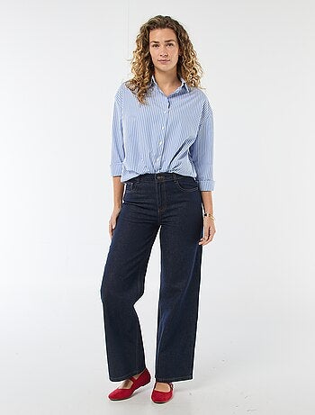 Jeans a gamba larga