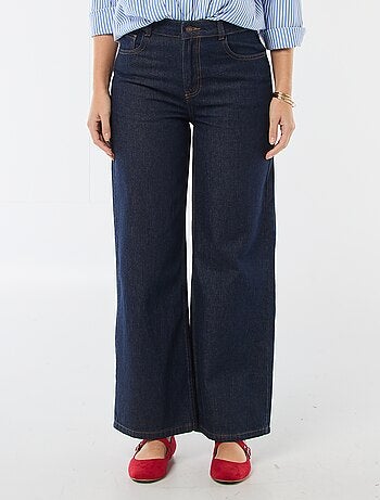 Jeans a gamba larga
