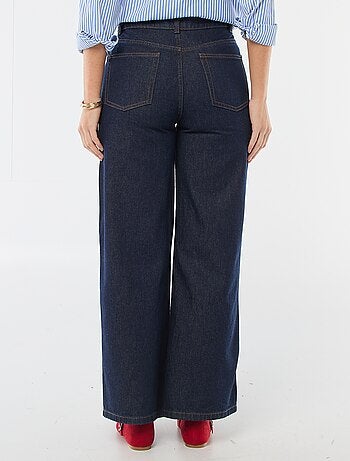 Jeans a gamba larga