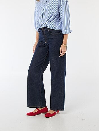 Jeans a gamba larga