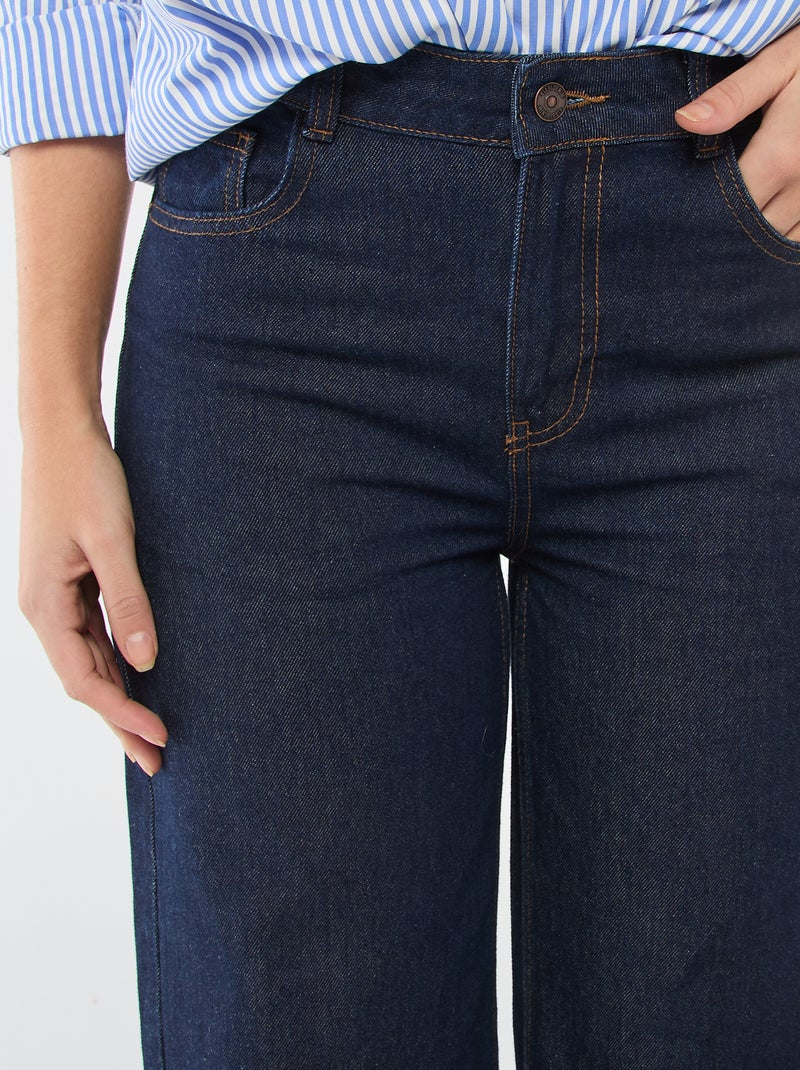 Jeans a gamba larga Blu - Kiabi