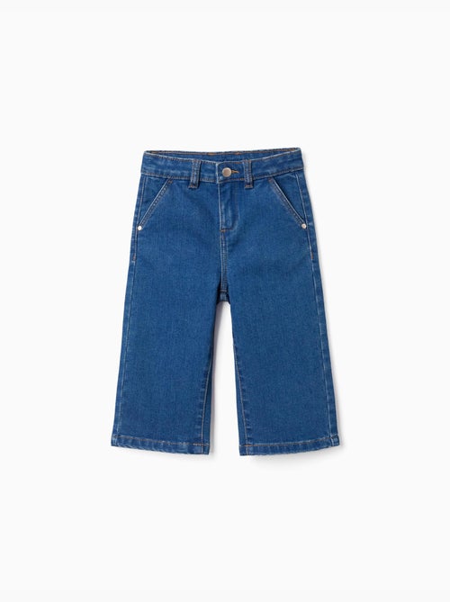 Jeans a gamba larga con 4 tasche - Kiabi