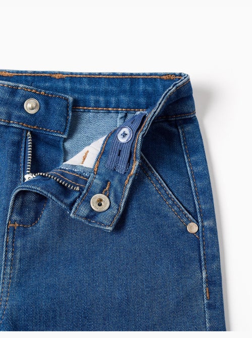 Jeans a gamba larga con 4 tasche - Kiabi